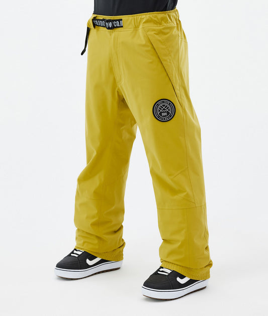 Snowboard Pants Men Yellow