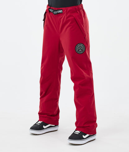 Snowboard Jacket Women Deep Red
