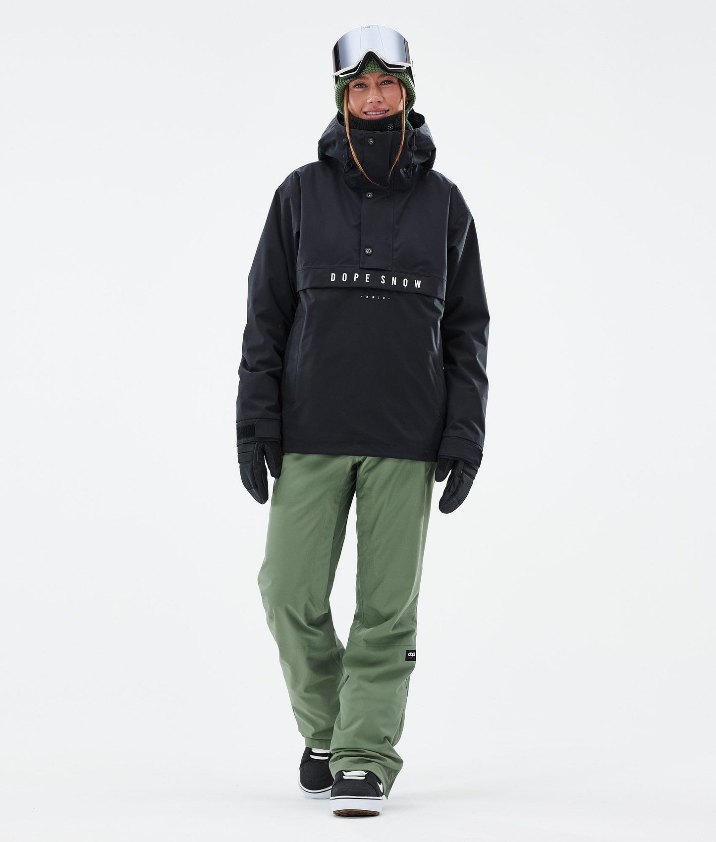 Snowboard Pants Women Moss Green