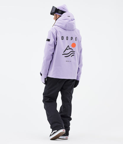 Snowboard Jacket Women Corduroy Faded Violet