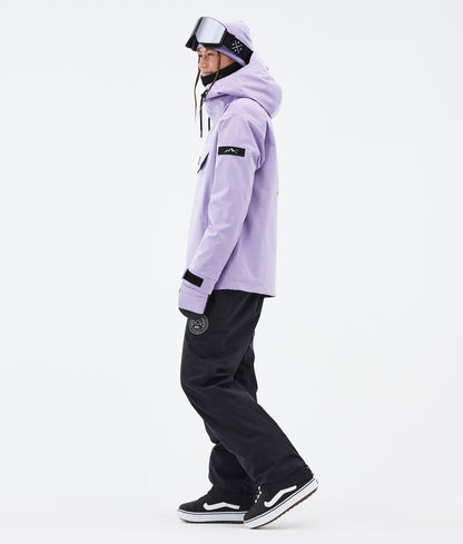 Snowboard Jacket Women Corduroy Faded Violet