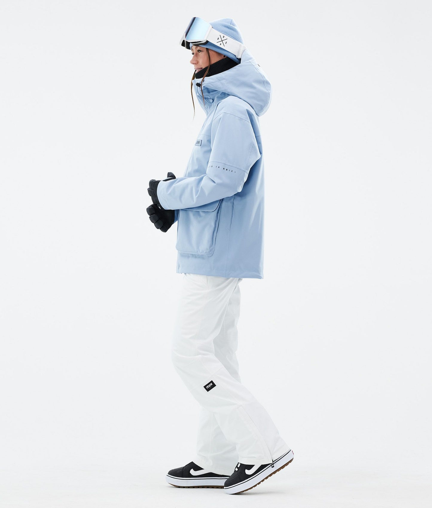 Snowboard Jacket Women Light Blue