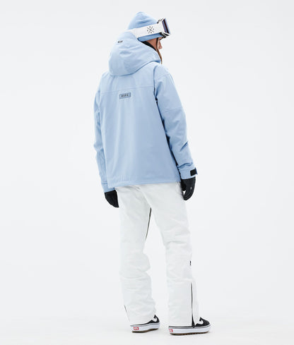 Snowboard Jacket Women Light Blue