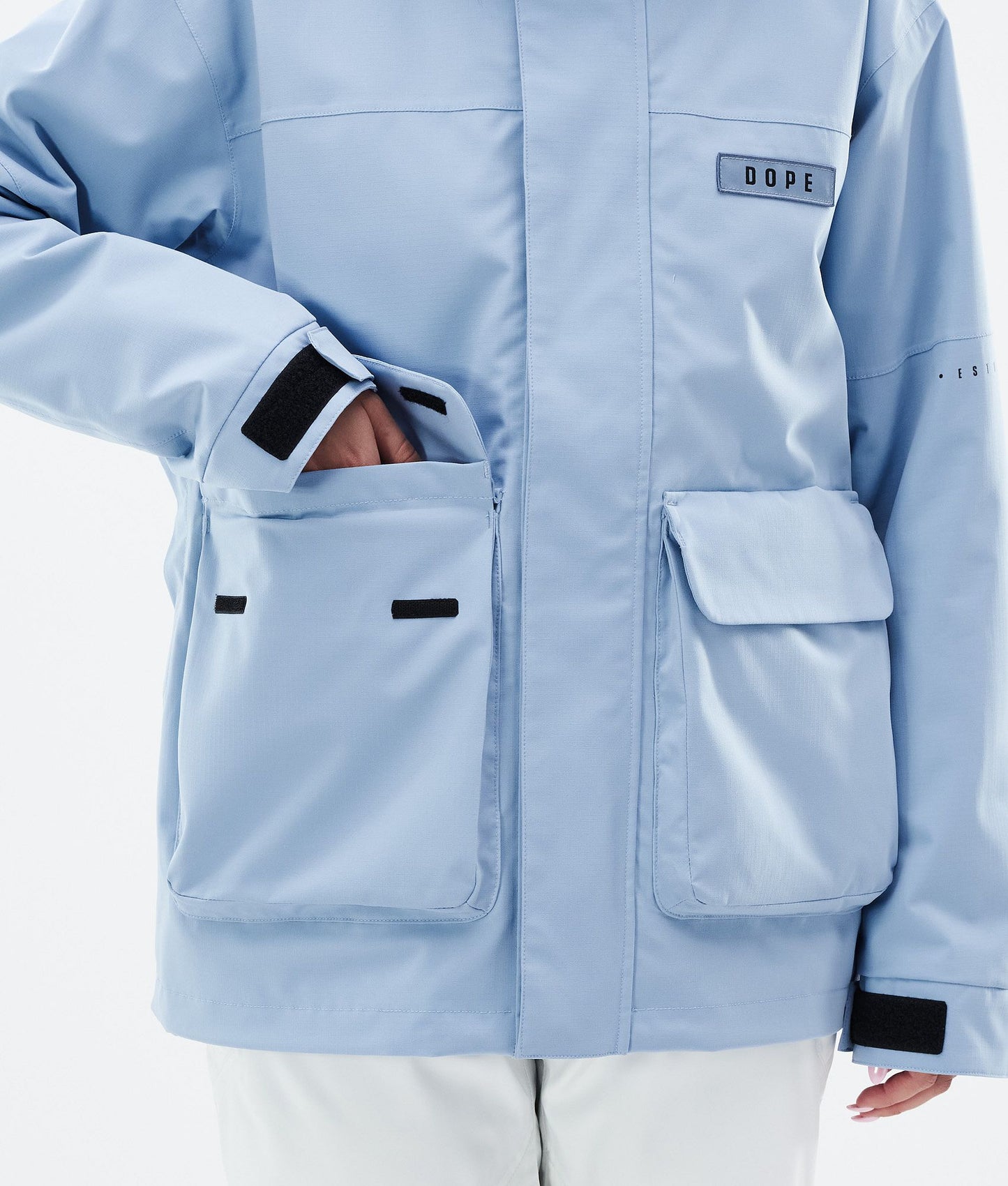 Snowboard Jacket Women Light Blue