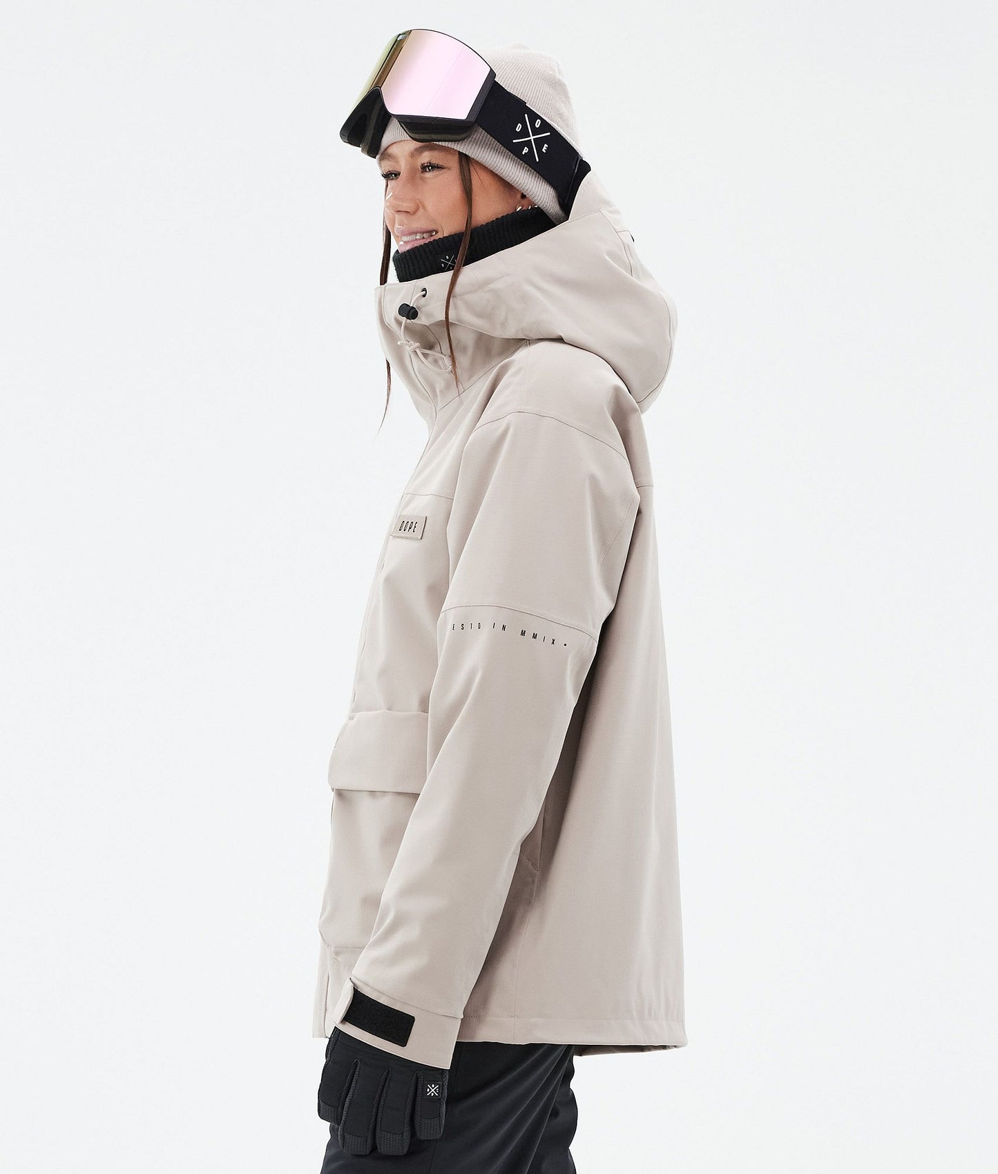Snowboard Jacket Women Sand
