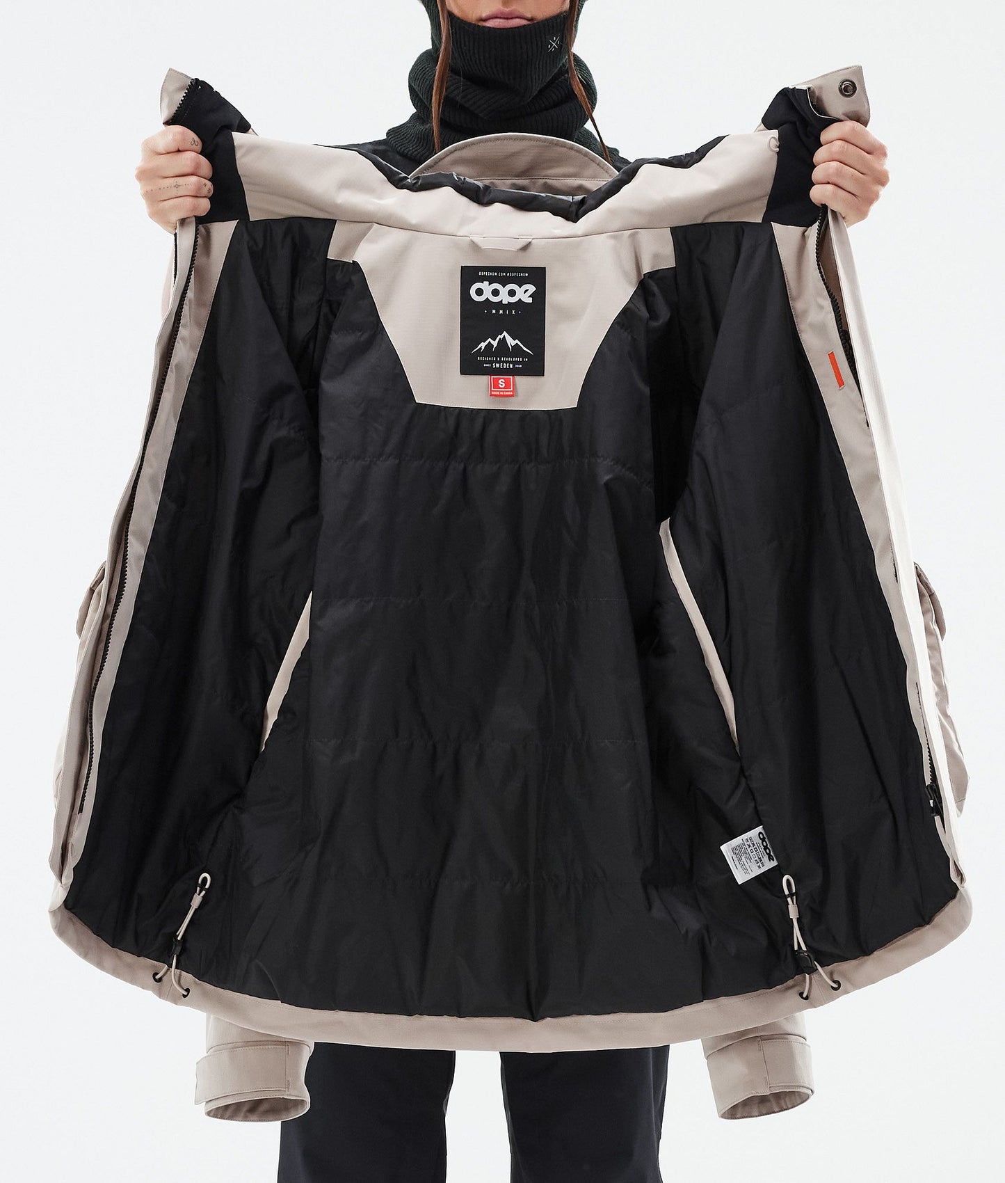 Snowboard Jacket Women Sand