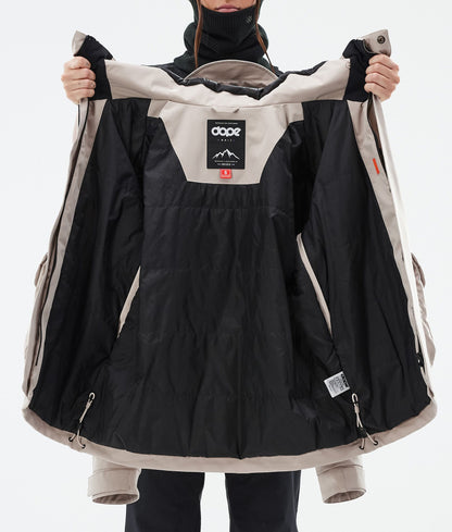 Snowboard Jacket Women Sand