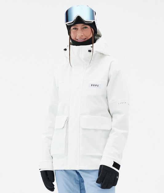 Snowboard Jacket Women Whitish