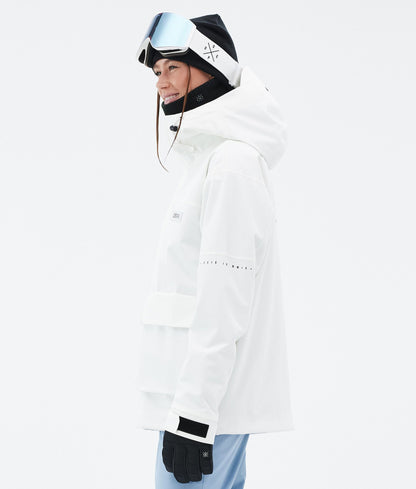 Snowboard Jacket Women Whitish