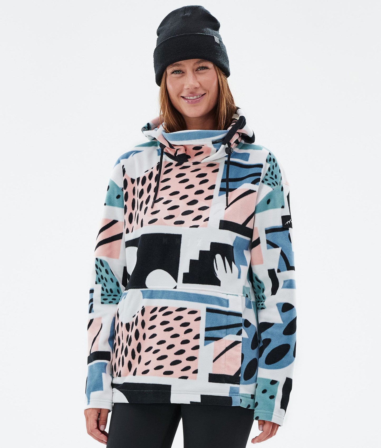 Fleece Hoodie Women Melon