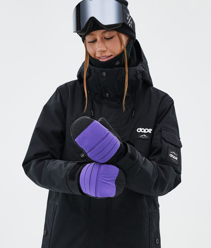 Snow Mittens Vivid Purple