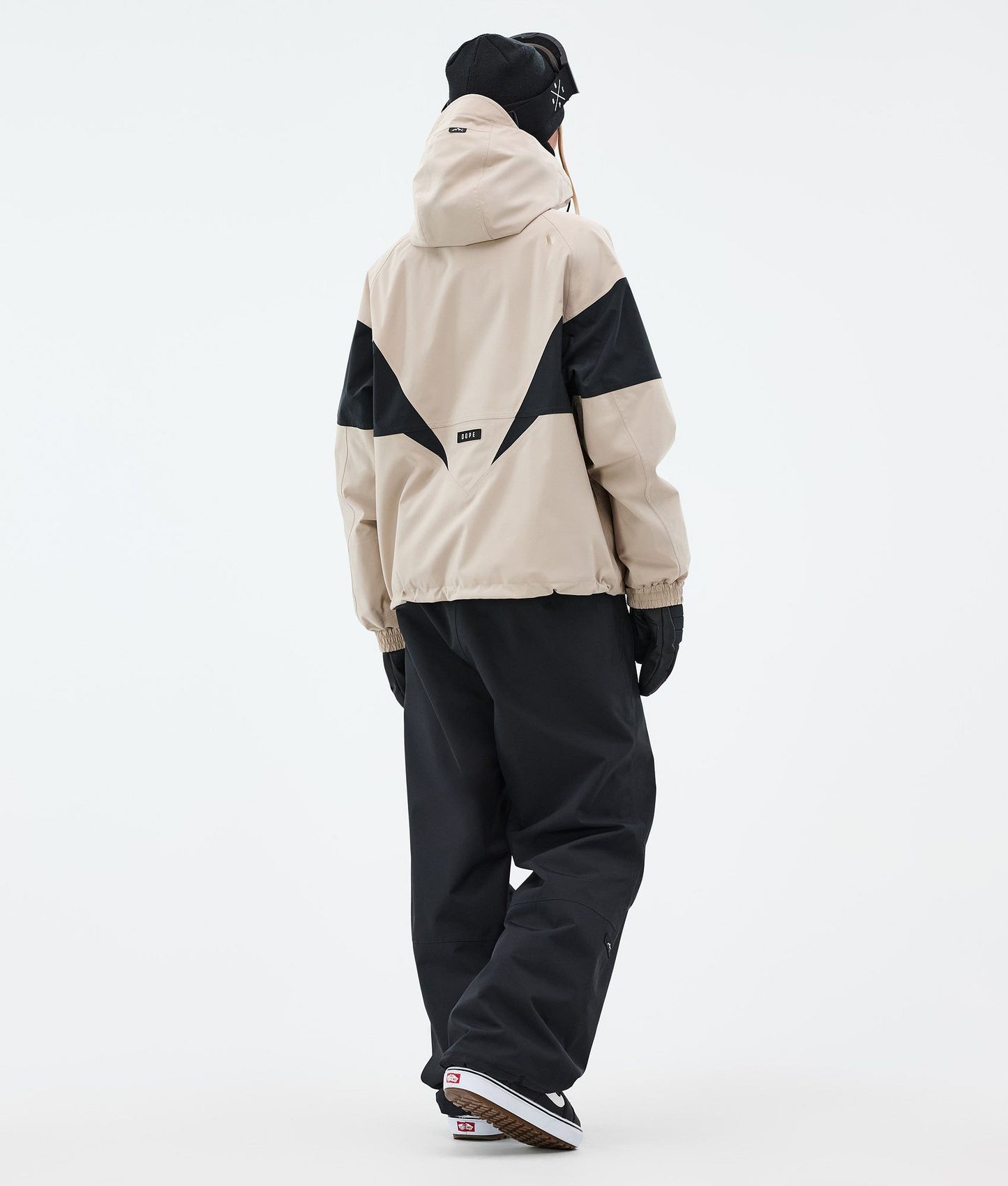 Snowboard Jacket Women Spike Sand/Black