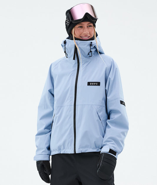 Snowboard Jacket Women Light Blue