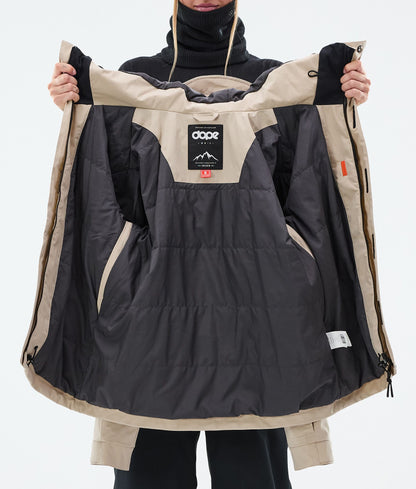 Snowboard Jacket Women Sand