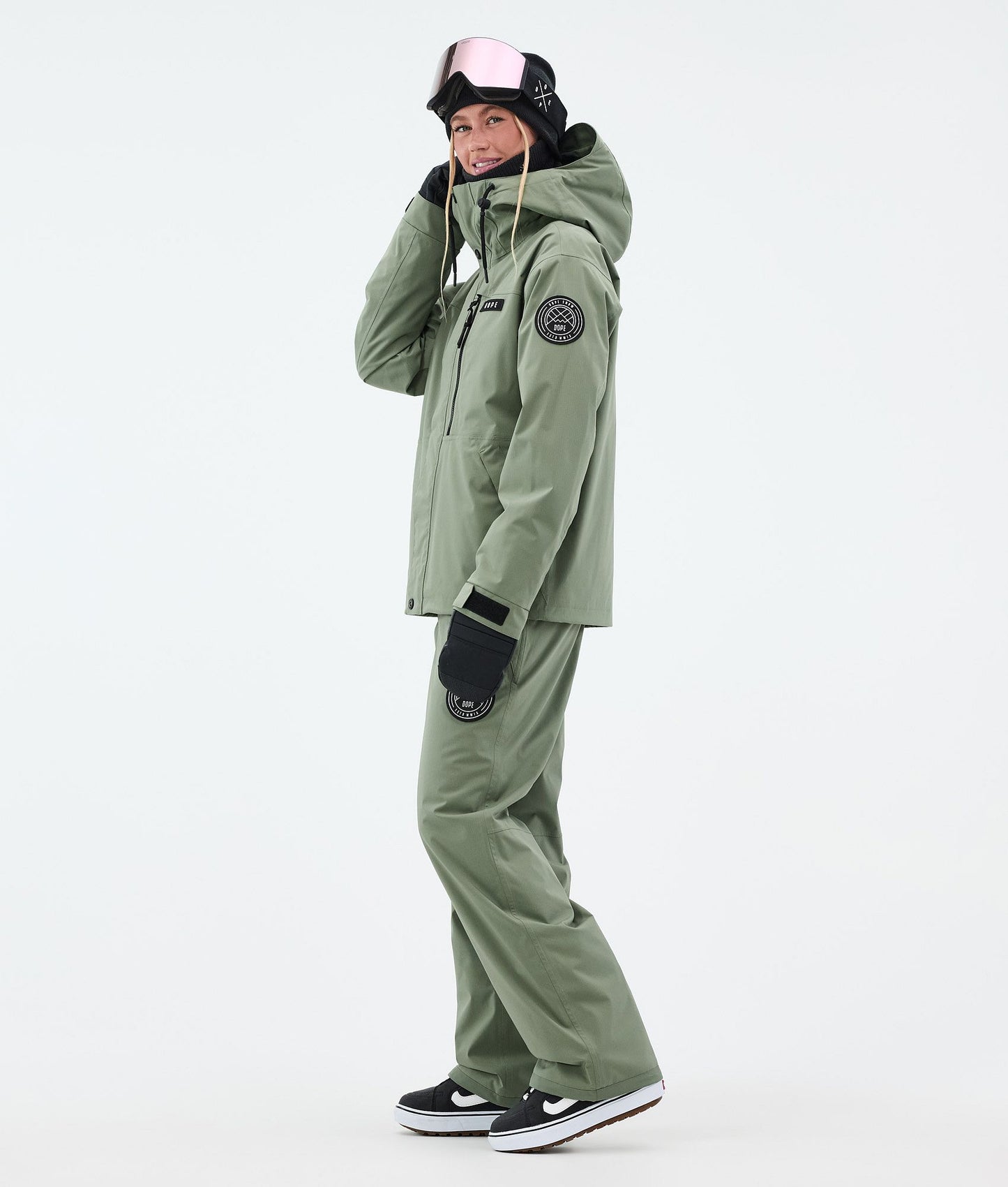 Snowboard Jacket Women Moss Green