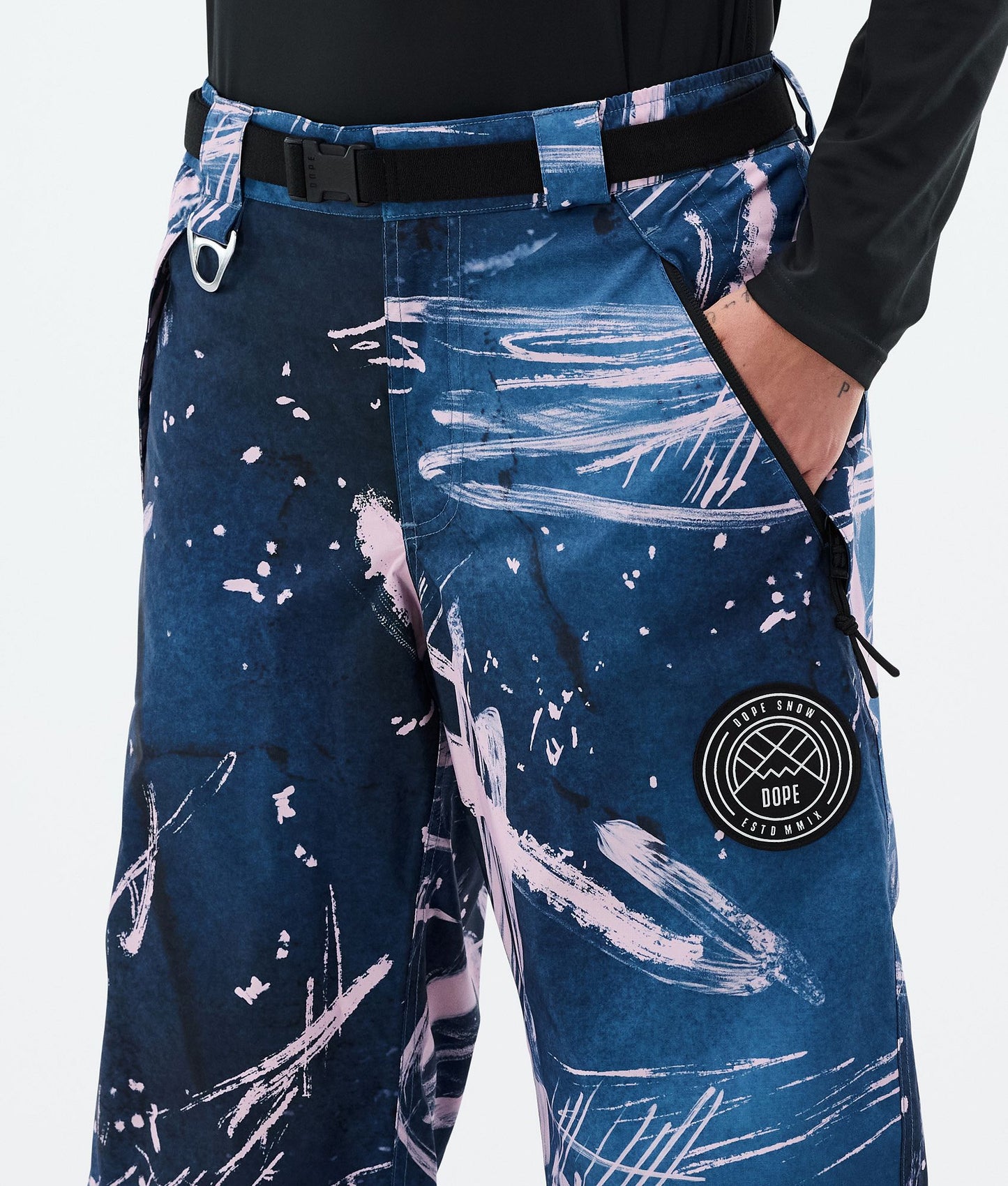 Snowboard Pants Women Carvings Pink