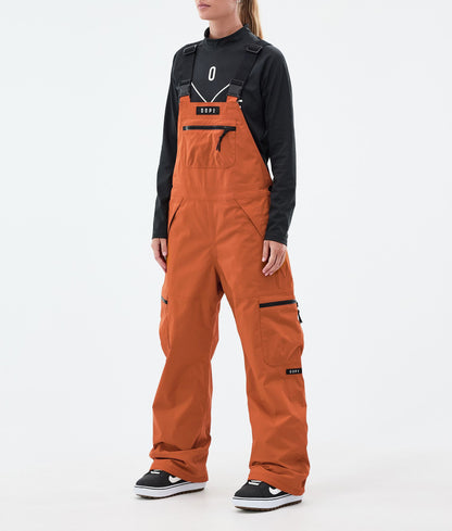 Snowboard Jacket Women Burned Orange