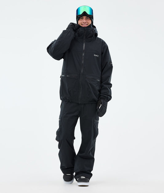 Snowboard Jacket Men Black