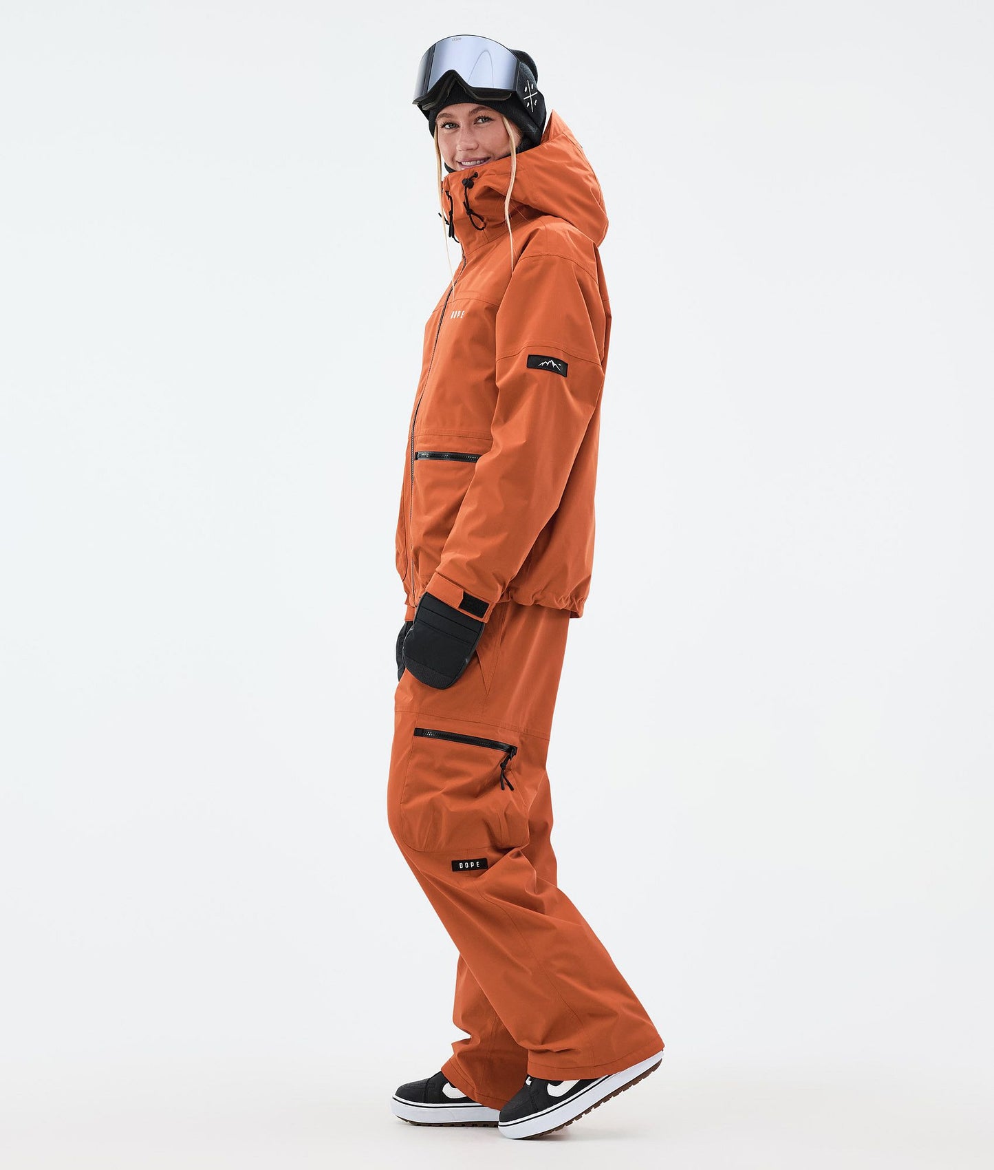 Snowboard Jacket Women Burned Orange