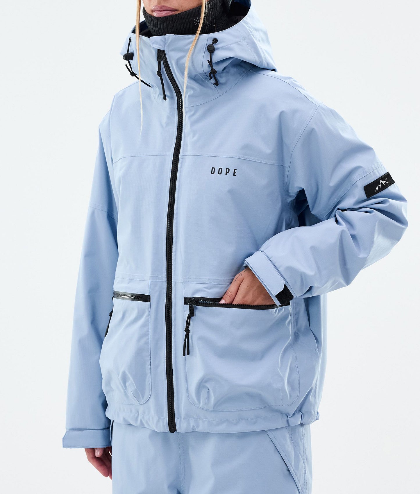 Snowboard Jacket Women Light Blue