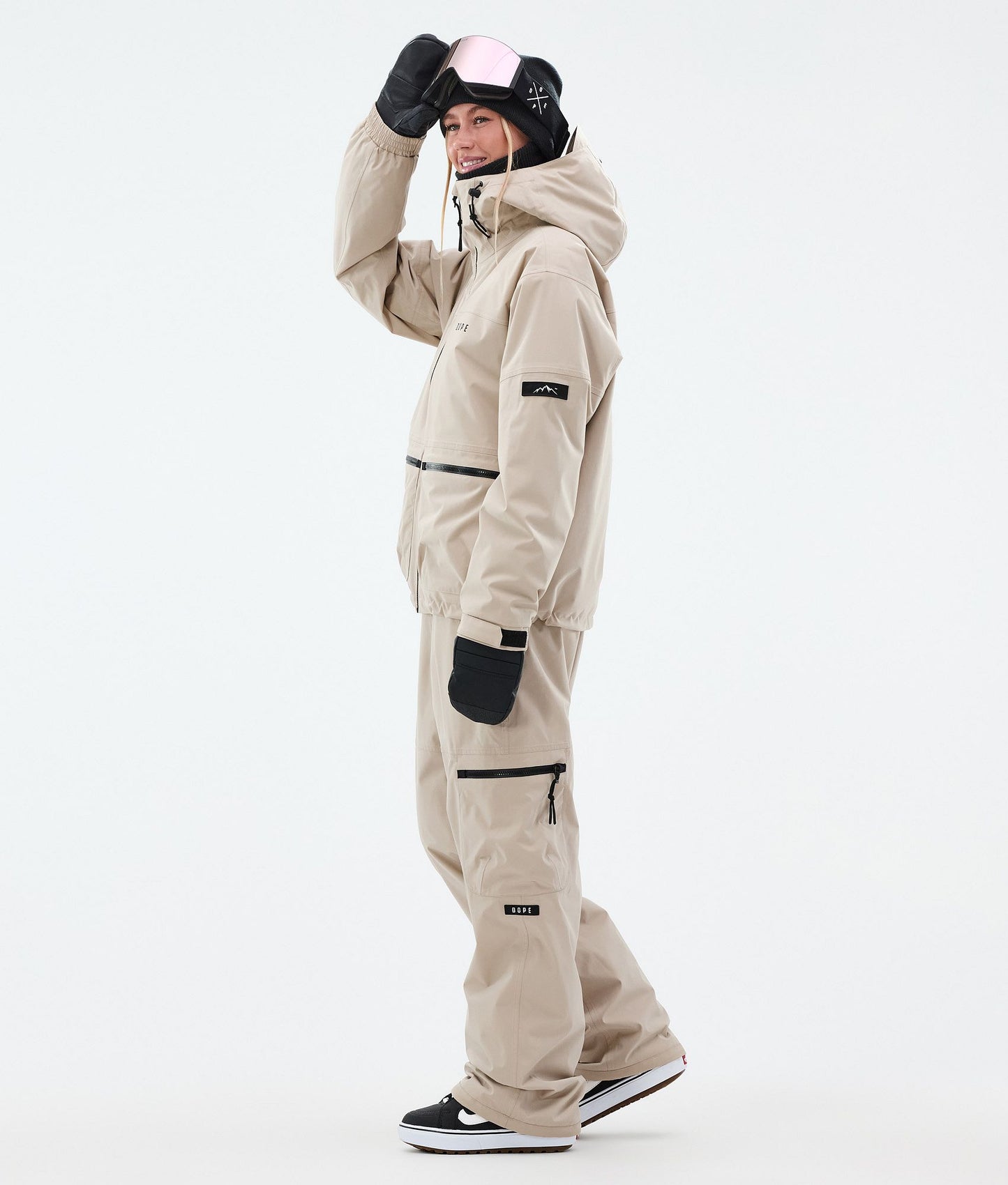 Snowboard Jacket Women Sand