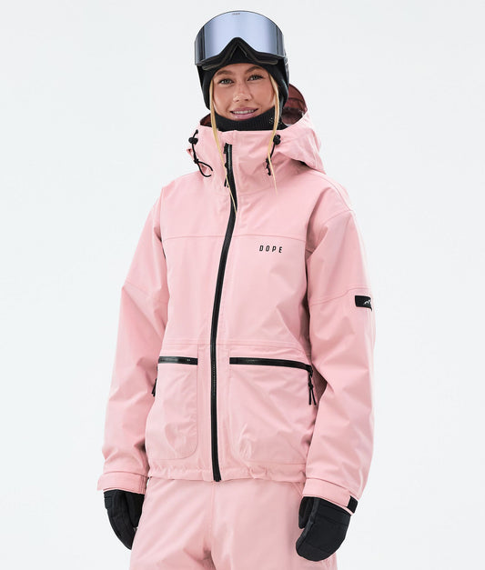 Snowboard Jacket Women Soft Pink