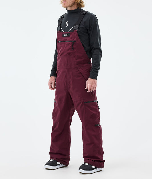 Snowboard Pants Men Burgundy