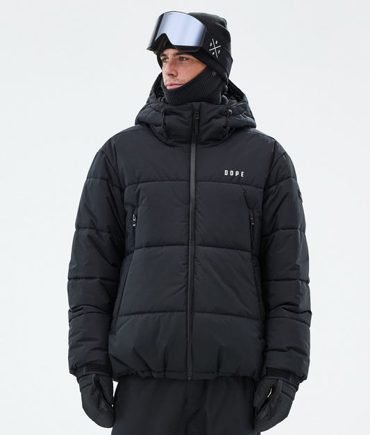 Snowboard Jacket Men Black